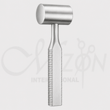 Mizon International Bone Mallet featuring precision stainless steel construction, balanced orthopedic design, ergonomic grip, and professional surgical finish for bone MALLET procedures.