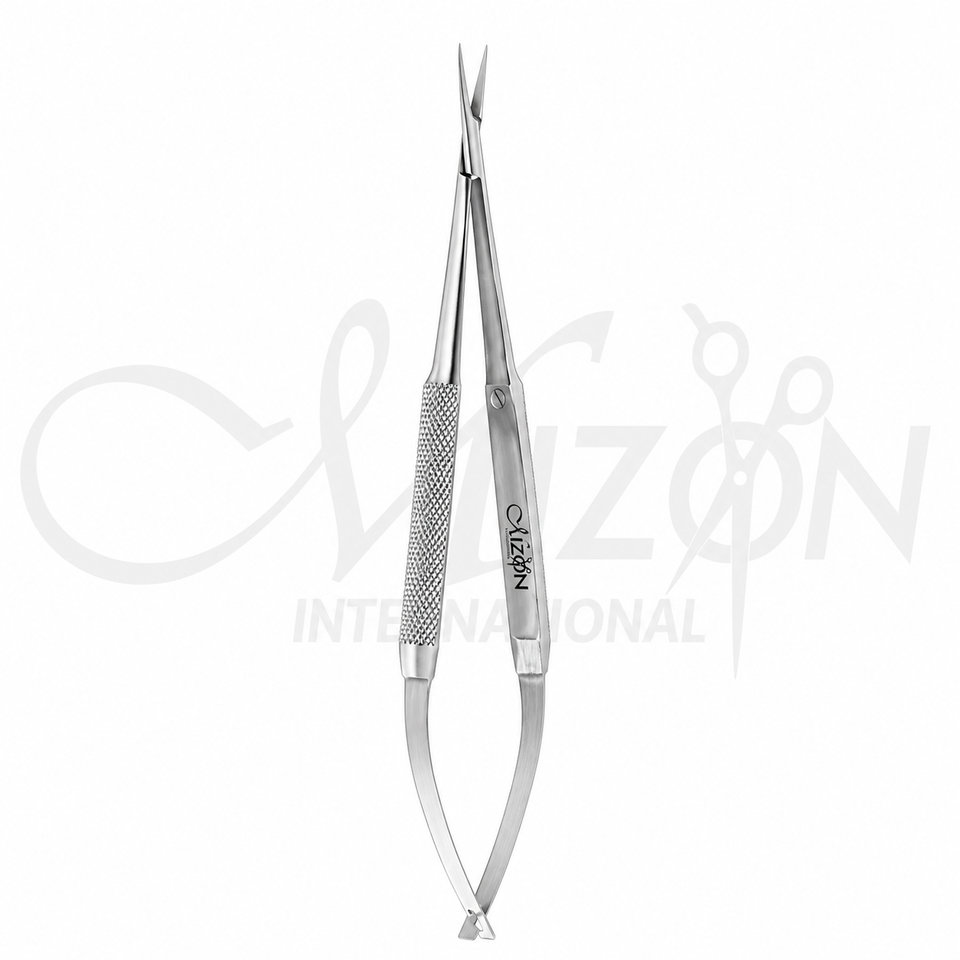 12.5 cm SuperCut Spring Scissors Surgical Stainless Steel Microsurgery Instrument by Mizon International