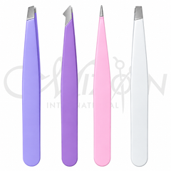 4PCS Eyebrow & Face Tweezer Set | Precision Beauty Tools | Mizon