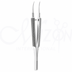 4 Girard Fine Tying Forceps Curved 10.5 cm | Microsurgical Tying Forceps | Mizon International
