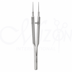 4 Girard Fine Tying Forceps Straight 10.5 cm | Microsurgical Tying Forceps | Mizon International