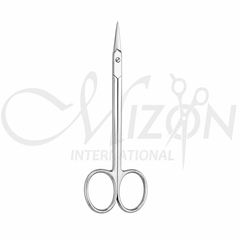 Mizon International 9.5 cm Mini Dissecting Scissors | Premium Stainless Steel Microsurgical Surgical Scissors