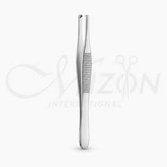 Adson Tissue Forceps 1×2 Teeth 12 cm | Surgical Tissue Forceps | Mizon International