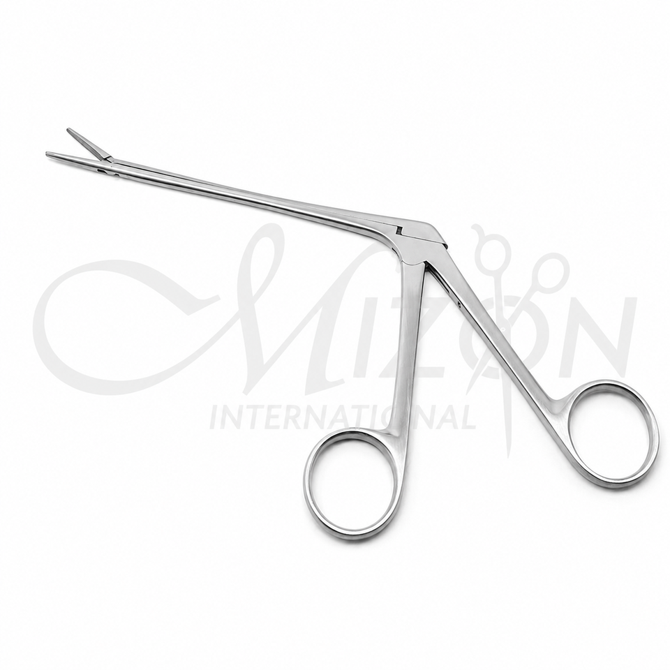 Aural Alligator Forceps Stainless Steel ENT Surgical Instrument with Serrated Jaws by Mizon International