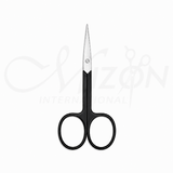 Black Titanium Baby Nail Scissors Curved Precision Infant Nail Cutter by Mizon International