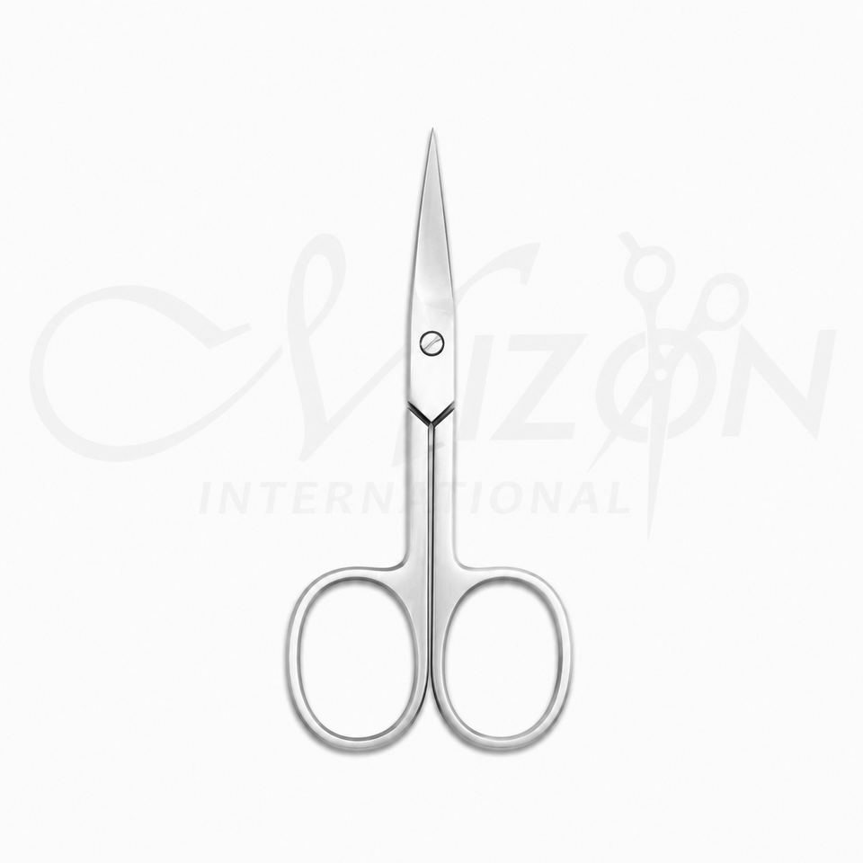 Premium Stainless Steel Baby Nail Scissors Precision Infant Nail Cutter by Mizon International