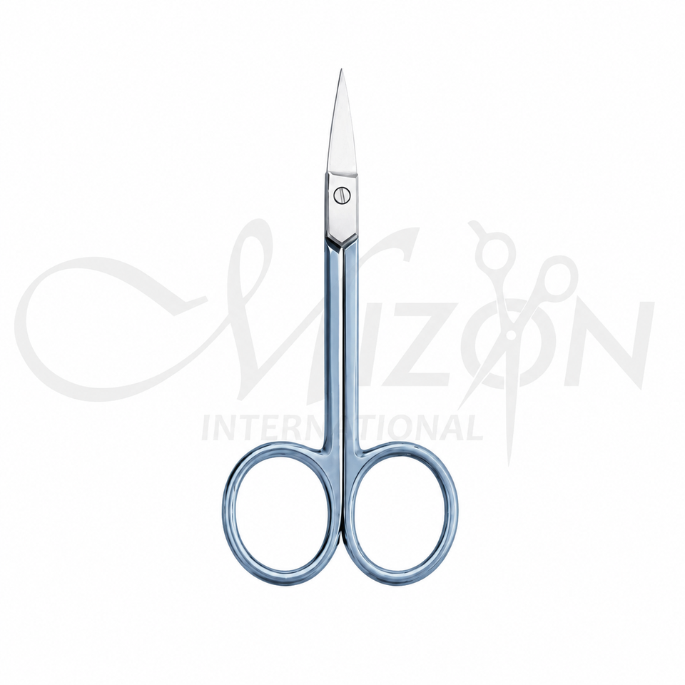 Baby Nail Scissors Stainless Steel Precision Safety Infant Nail Cutter by Mizon International