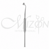Mizon International Barraquer Needle Holder with Round Handle and Catch precision surgical instrument