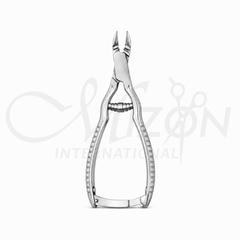 Mizon International Professional Barrel Spring Toenail Nipper with Lock Handle | 13.5 cm Premium Surgical Podiatry Nail Cutter