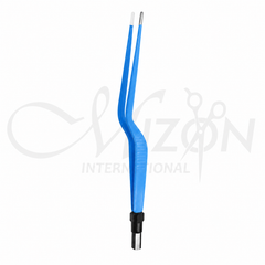 Bayonet Bipolar Forceps 15 cm | Bipolar Electrosurgical Forceps | Mizon International