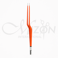 Bayonet Bipolar Forceps 15 cm | Bipolar Electrosurgical Forceps | Mizon International
