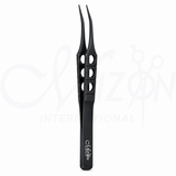 Bishop-Harmon Forceps 9cm Titanium Tweezers with 1x2 Teeth by Mizon International