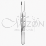 Bishop Harmon Dressing Forceps 3.5 Inch Stainless Steel Ophthalmic Surgical Instrument by Mizon International