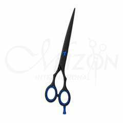 Professional Black & Blue Barber Shears 6.5 Inch (16.5 cm) | Premium Stainless Steel Hair Cutting Scissors