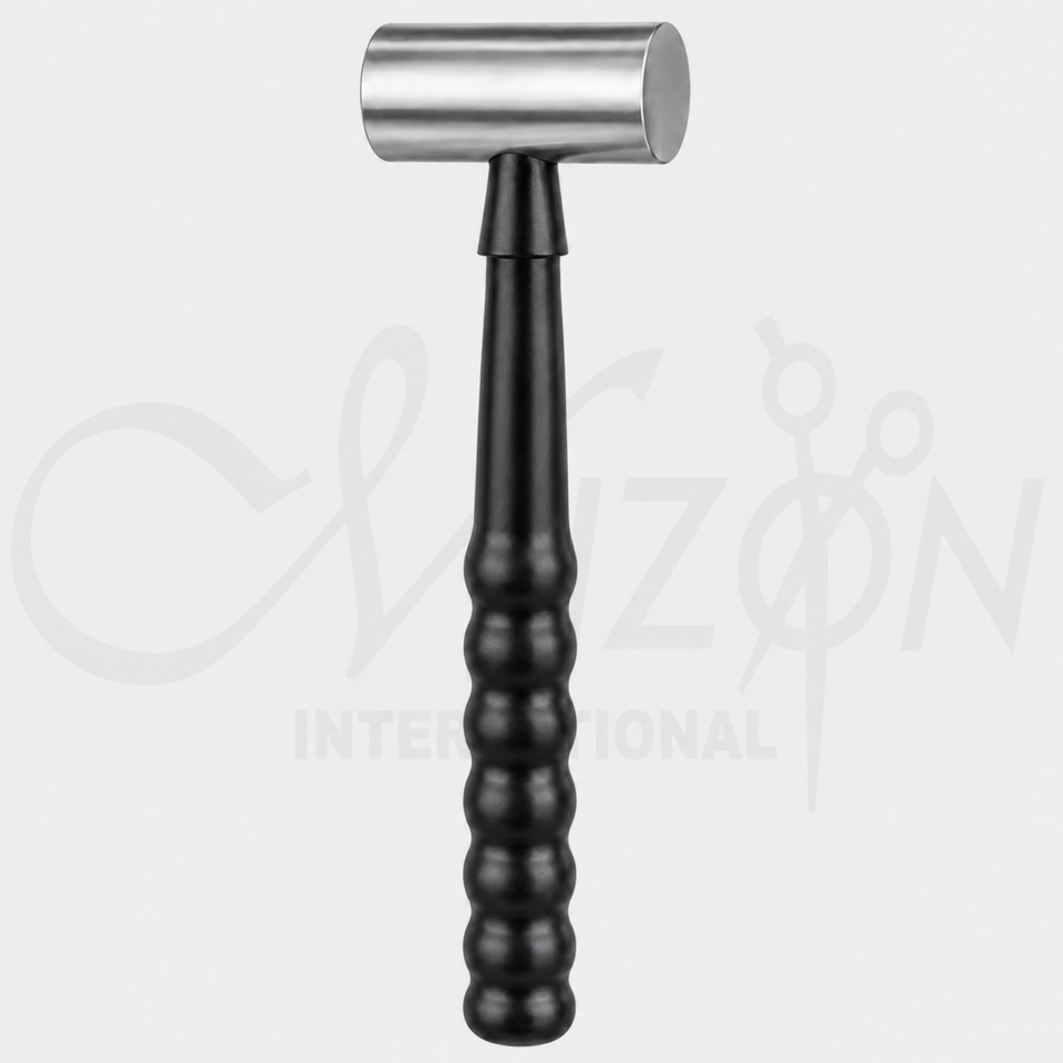 Mizon International Bone Mallet featuring balanced surgical construction, durable stainless steel material, ergonomic professional handling, and precision design for orthopedic and trauma procedures.