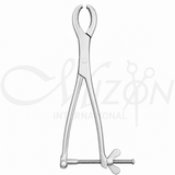 Mizon International Bone Holding Forceps featuring precision bone-grasping jaws, surgical-grade stainless steel construction, ergonomic professional handling, and reusable design for orthopedic and trauma procedures.
