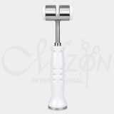 Mizon International Bone Mallet featuring balanced surgical construction, durable stainless steel material, ergonomic professional handling, and precision design for orthopedic and trauma procedures.