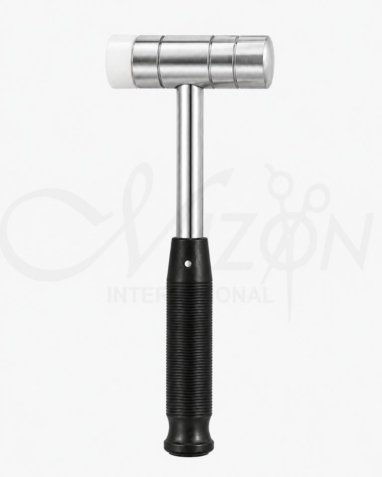 Mizon International Bone Mallet featuring balanced surgical construction, durable stainless steel material, ergonomic professional handling, and precision design for orthopedic and trauma procedures.