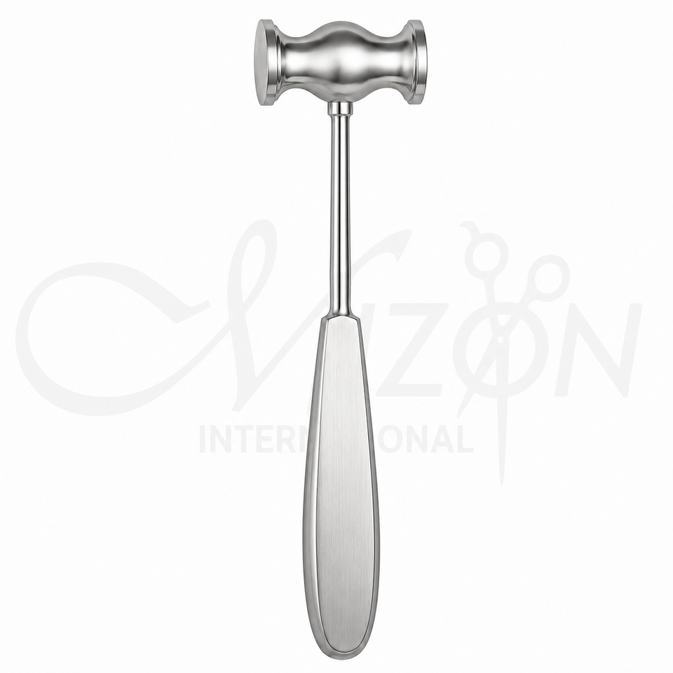 ageMizon International Bone Mallets featuring balanced surgical construction, durable stainless steel material, ergonomic handling, and professional design for orthopedic and trauma procedures.