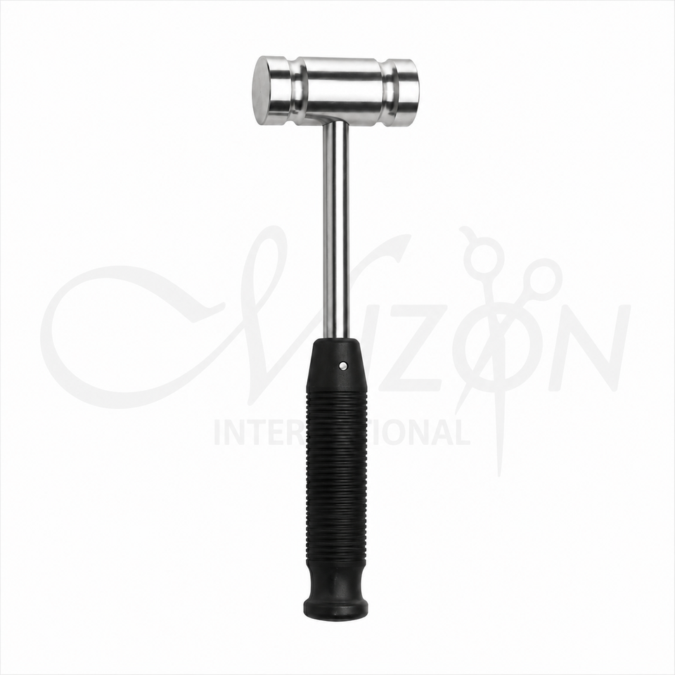 Mizon International Bone Mallets featuring balanced surgical construction, durable stainless steel material, ergonomic handling, and professional design for orthopedic and trauma procedures.