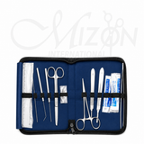 Botanical Kit for Students Stainless Steel 10 Piece Dissection Set with Carrying Case by Mizon International
