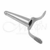 Mizon International Brinkerhoff Rectal Speculum 203mm featuring a precision stainless steel construction, specialized rectal speculum profile, ergonomic handling, and professional surgical instrument design.