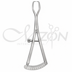 Castroviejo Caliper Curved 17cm | Ophthalmic Surgical Instrument