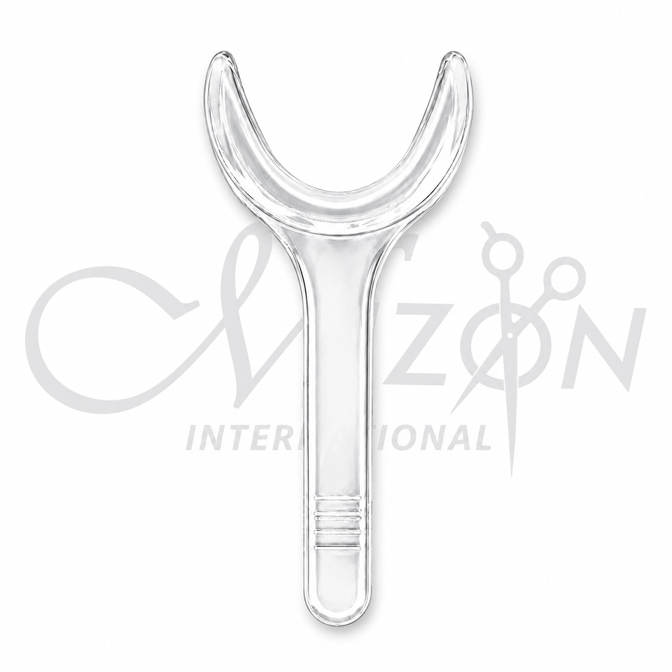 Mizon International Cheek Retractors Collection featuring professional dental cheek, lip, and oral soft tissue retractors designed for controlled retraction, improved oral access, enhanced clinical visibility, orthodontic procedures, restorative dentistry, and oral surgery.