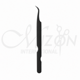 Classic Crane Lash Tweezers Curved Stainless Steel Eyelash Extension Tweezer by Mizon International