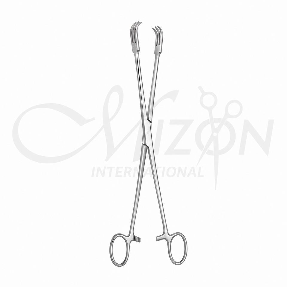 Columella Clamps 12CM Stainless Steel Rhinoplasty and ENT Surgical Retractor by Mizon International