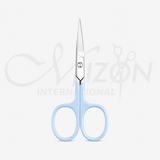 Credo Pop Art Nail Scissors Stainless Steel Precision Manicure Tool with Blue Handle by Mizon International
