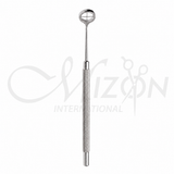 Mizon International 6mm crosshair corneal marker with circular marking tip and knurled stainless steel handle