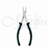 Cuticle Cutter Non-Slip Nail Nippers Stainless Steel Professional Manicure Tool by Mizon International