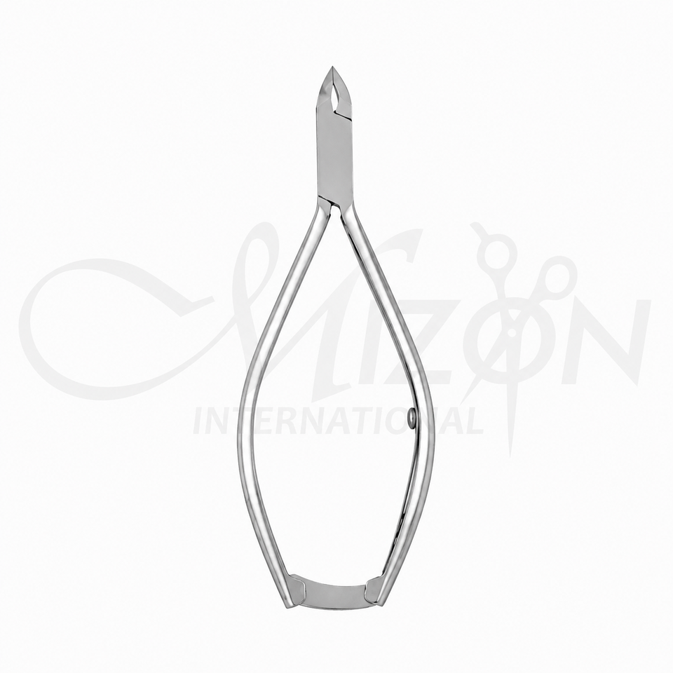 Cuticle Nipple Auto Lock 12cm Stainless Steel Professional Manicure Tool by Mizon International