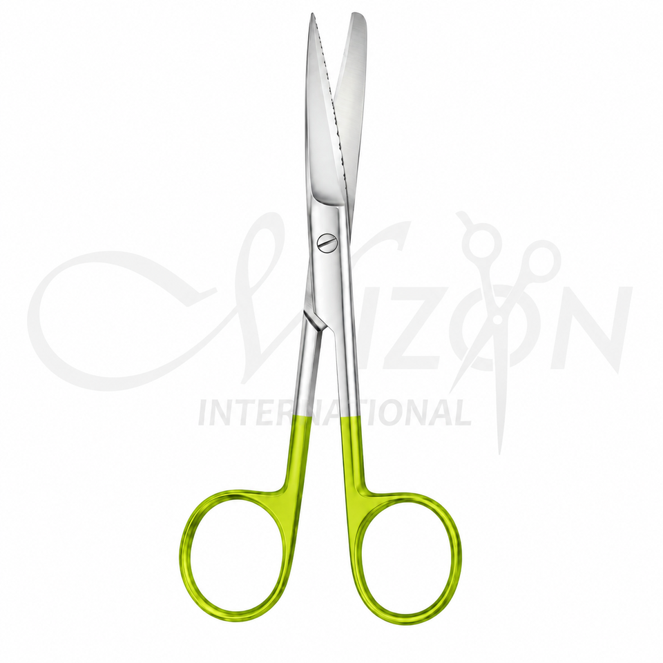 DUROTIP TC Surgical Scissors Straight 145 mm Tungsten Carbide Stainless Steel Surgical Instrument by Mizon International