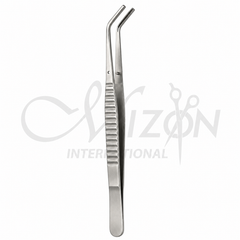 DeBakey Curved Tissue Forceps | Atraumatic Vascular Forceps | Mizon
