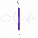Mizon International Dental Sickle Scaler featuring Premium Medical-Grade Surgical Stainless Steel Construction, Precision Sickle Working Tip, Ergonomic Knurled Non-Slip Handle, Satin Anti-Glare Finish, Professional Dental Hygiene Instrument for Plaque, Tartar & Supragingival Calculus Removal, Preventive Dentistry, Periodontal Therapy, and General Dental Practice.