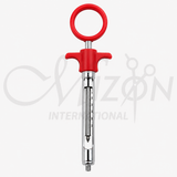 Mizon International Dental Anesthetic Auto Passive Syringe 1.8 ML featuring Stainless Steel Construction, Self-Aspirating Auto-Passive Design, Luer Lock Tip, EUR Thread, Professional Dental Anesthesia Configuration, and Precision Handling for Dentistry and Endodontic Applications.