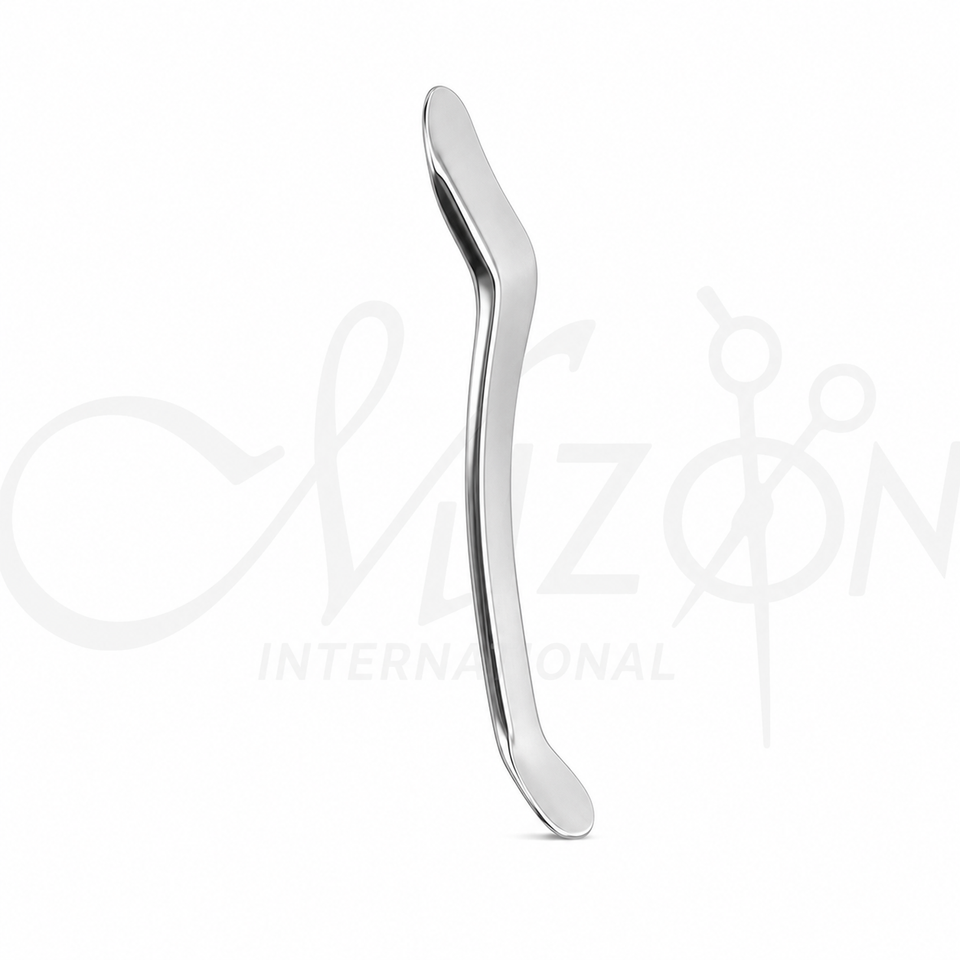 Professional Dental Cheek Lip Tongue Retractor Stainless Steel Double Ended Surgical Instrument by Mizon International