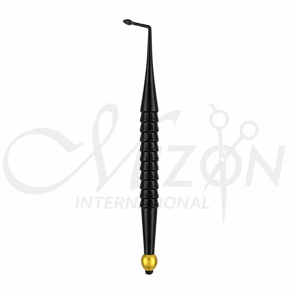 Mizon International Dental Elevators Premium Surgical Grade Stainless Steel Tooth Extraction and Root Elevation Instruments with Precision Working Tip, Ergonomic Textured Handle and Satin Finish for Oral Surgery, Dental Extractions, Maxillofacial Surgery, Hospitals and Dental Clinics