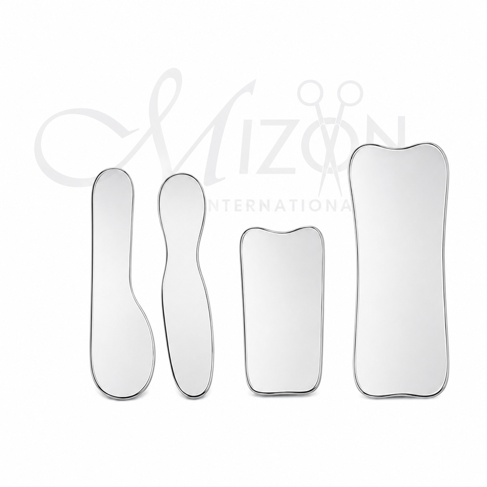 Premium Stainless Steel Dental Intraoral Photography Mirror Set for Clinical Photography and Oral Examination by Mizon International