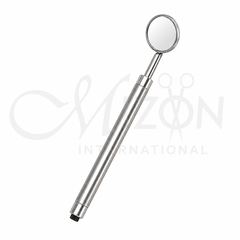 Dental Mirror with Handle | Stainless Steel Mouth Examination Mirror | Mizon International