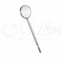 Dental Mouth Examination Mirror Stainless Steel | Threaded Dental Mirror | Mizon International