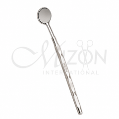 Dental Mouth Examination Mirror with Ergonomic Handle | Stainless Steel Dental Mirror | Mizon International