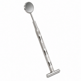 Stainless Steel Dental Mouth Examination Mirror with Ergonomic Handle by Mizon International