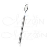 Dental Mouth Mirror with LED Light – Illuminated Stainless Steel Dental Examination Mirror by Mizon International