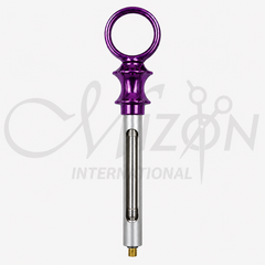 Dental Self-Aspirating Syringe 2.2 ML | Purple Dental Syringe | Mizon International