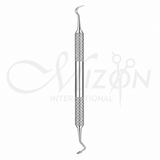Mizon International Dental Sickle Scaler featuring Premium Medical-Grade Surgical Stainless Steel Construction, Precision Sickle Working Tip, Ergonomic Knurled Non-Slip Handle, Satin Anti-Glare Finish, Professional Dental Instrument for Plaque, Tartar & Calculus Removal, Preventive Dentistry, Periodontal Therapy, and General Dental Practice.