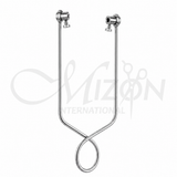 Mizon International Dingman Otobrader 14.5cm with rotating head and ergonomic stainless steel loop handle
