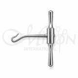 Mizon International Dingman Otobrader 14.5cm with smooth rounded tip, loop shaft and stainless steel butterfly handle